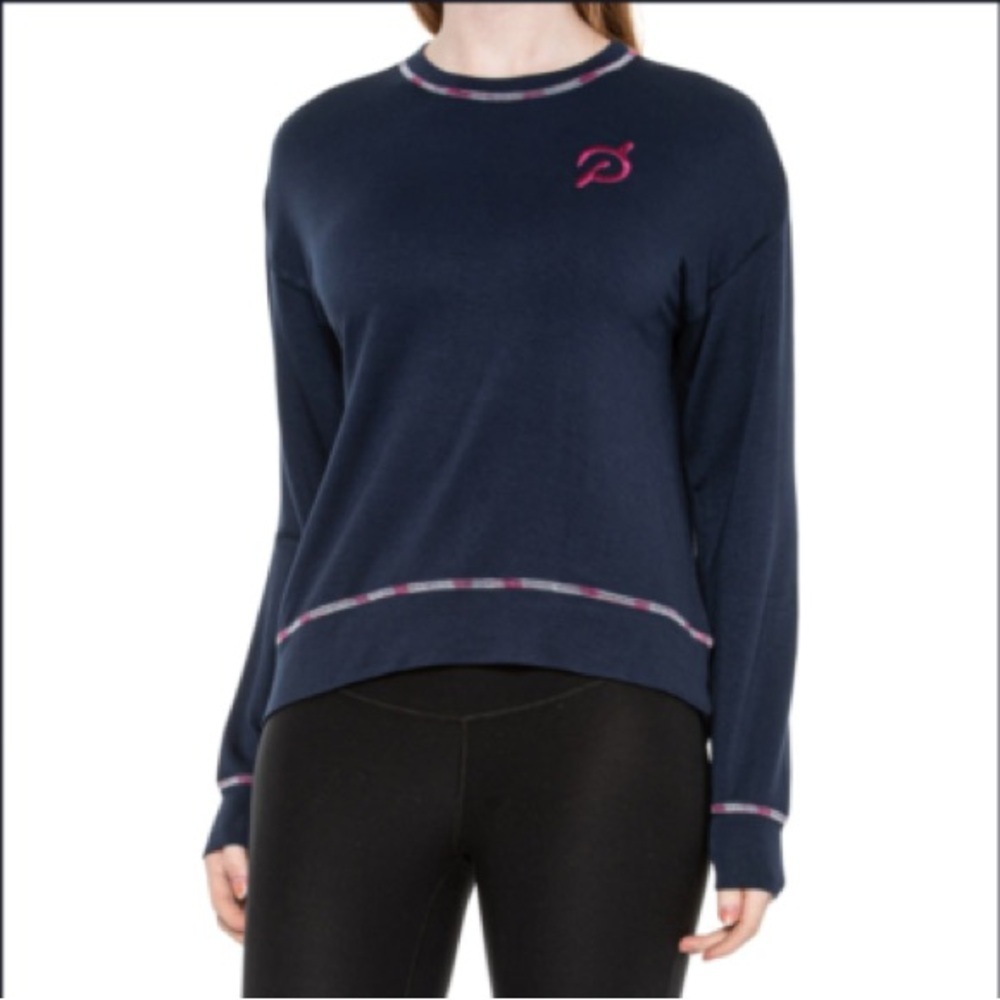 Peloton Gifting 2021 Sleepover Sweatshirt Navy